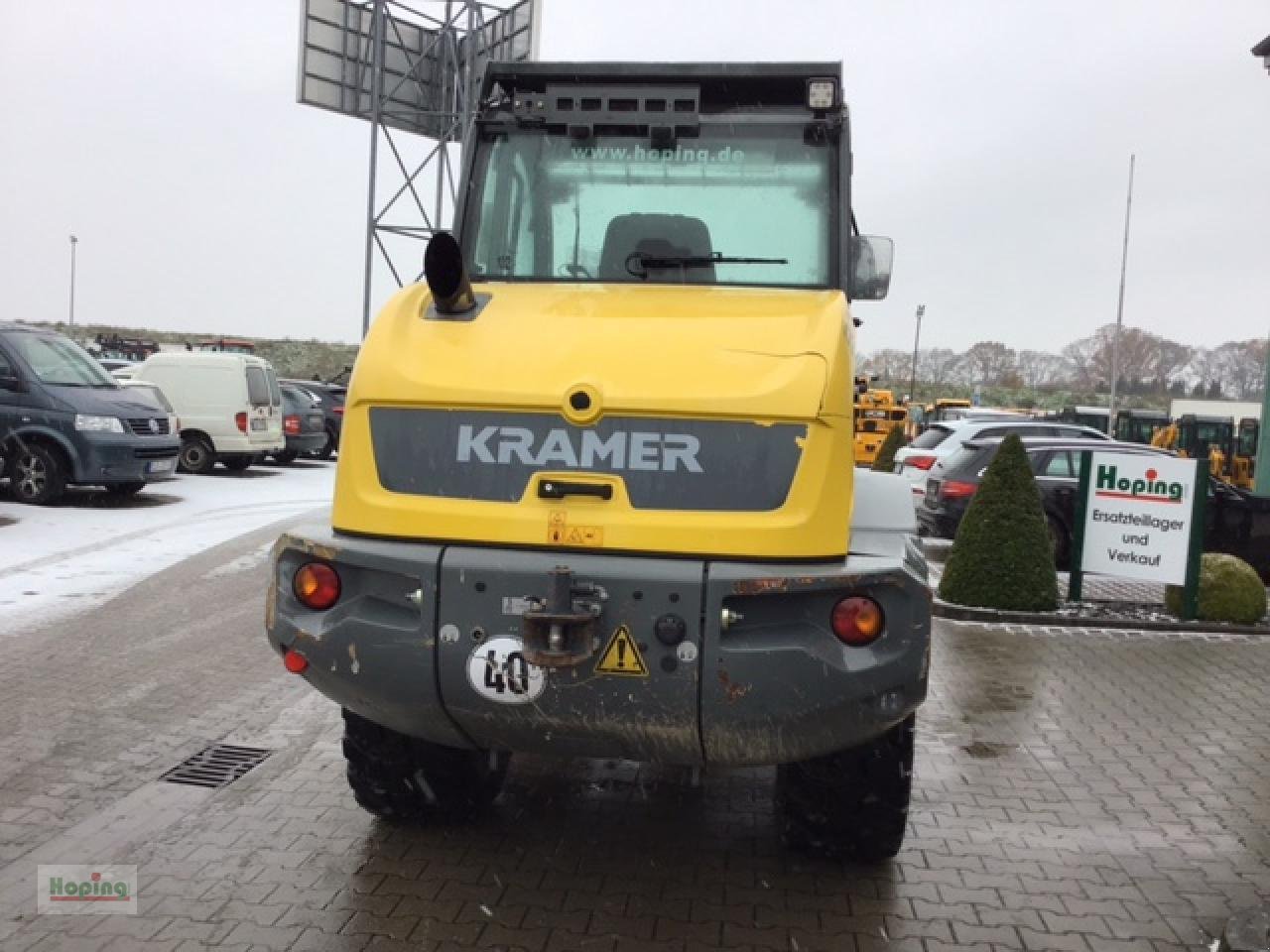 Radlader типа Kramer 8095 T (40 km/h), Gebrauchtmaschine в Bakum (Фотография 5)