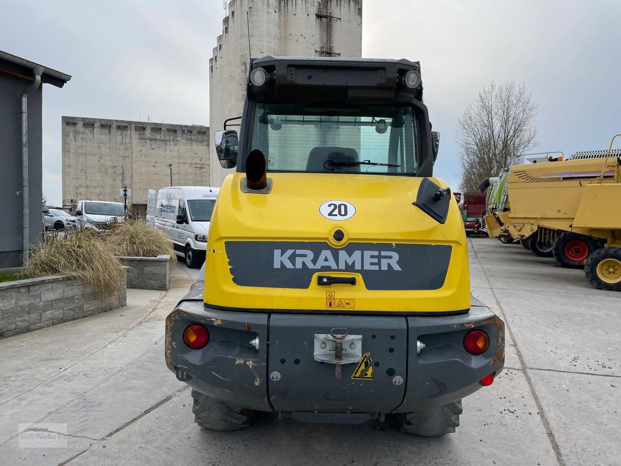 Radlader tip Kramer 8095 T, Gebrauchtmaschine in Prenzlau (Poză 4)