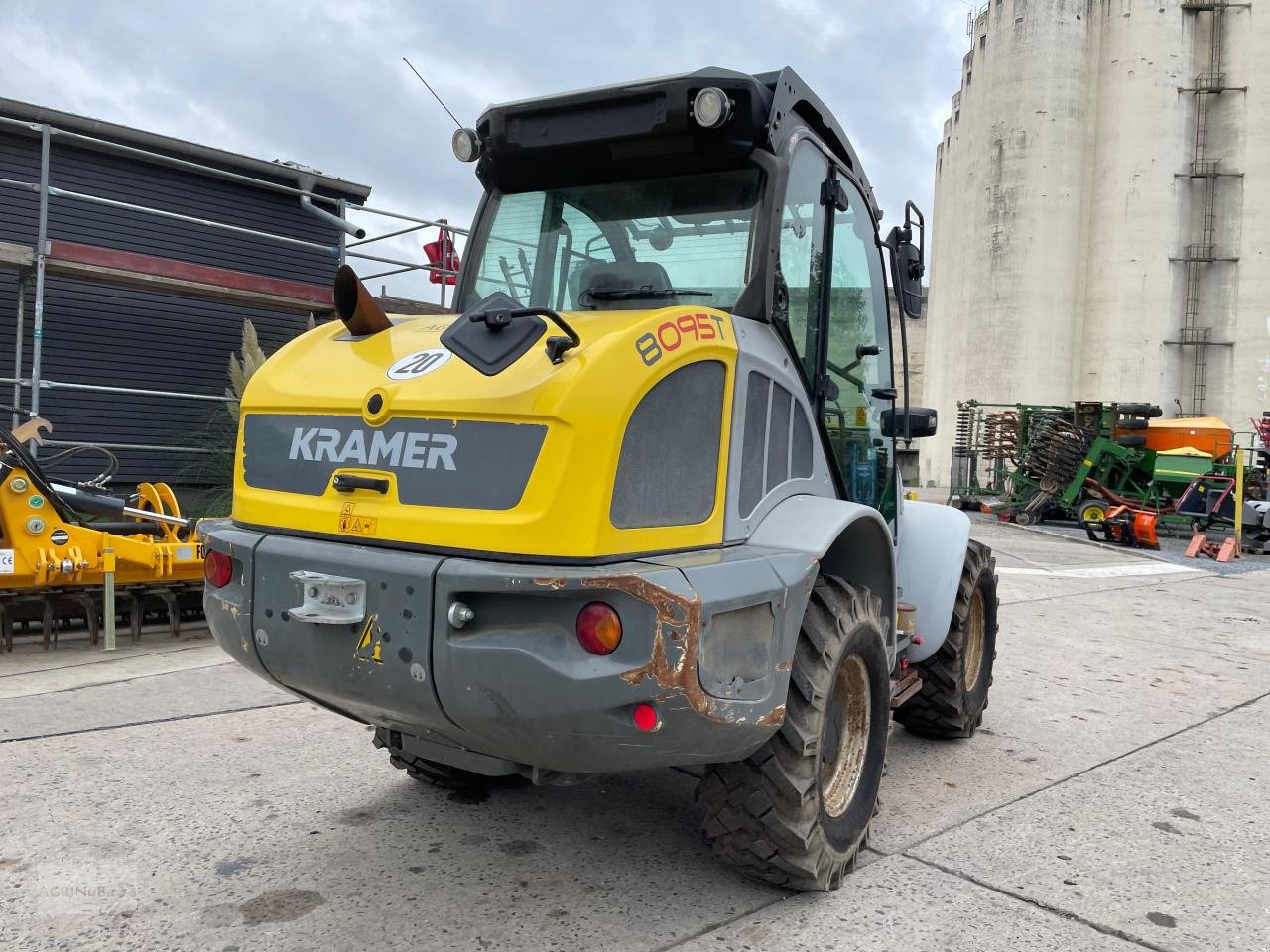 Radlader tipa Kramer 8095 T, Gebrauchtmaschine u Prenzlau (Slika 3)