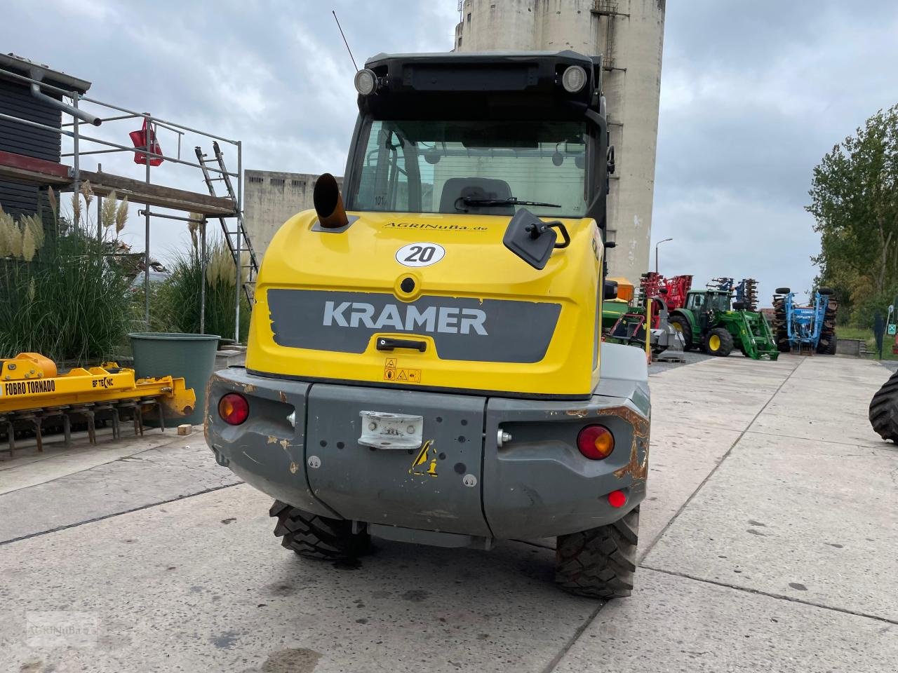 Radlader tip Kramer 8095 T, Gebrauchtmaschine in Prenzlau (Poză 4)