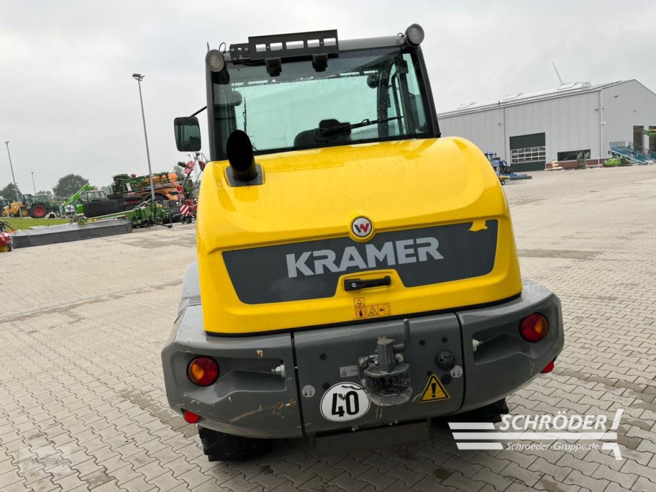 Radlader tipa Kramer 8115 L + 3 ANBAUGERÄTE, Gebrauchtmaschine u Scharrel (Slika 3)