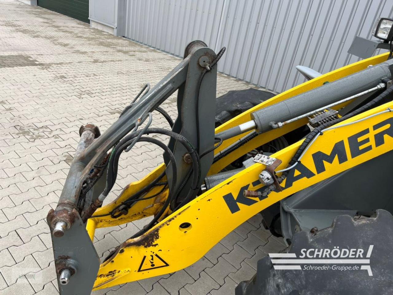 Radlader tipa Kramer 8115 L + 3 ANBAUGERÄTE, Gebrauchtmaschine u Scharrel (Slika 12)