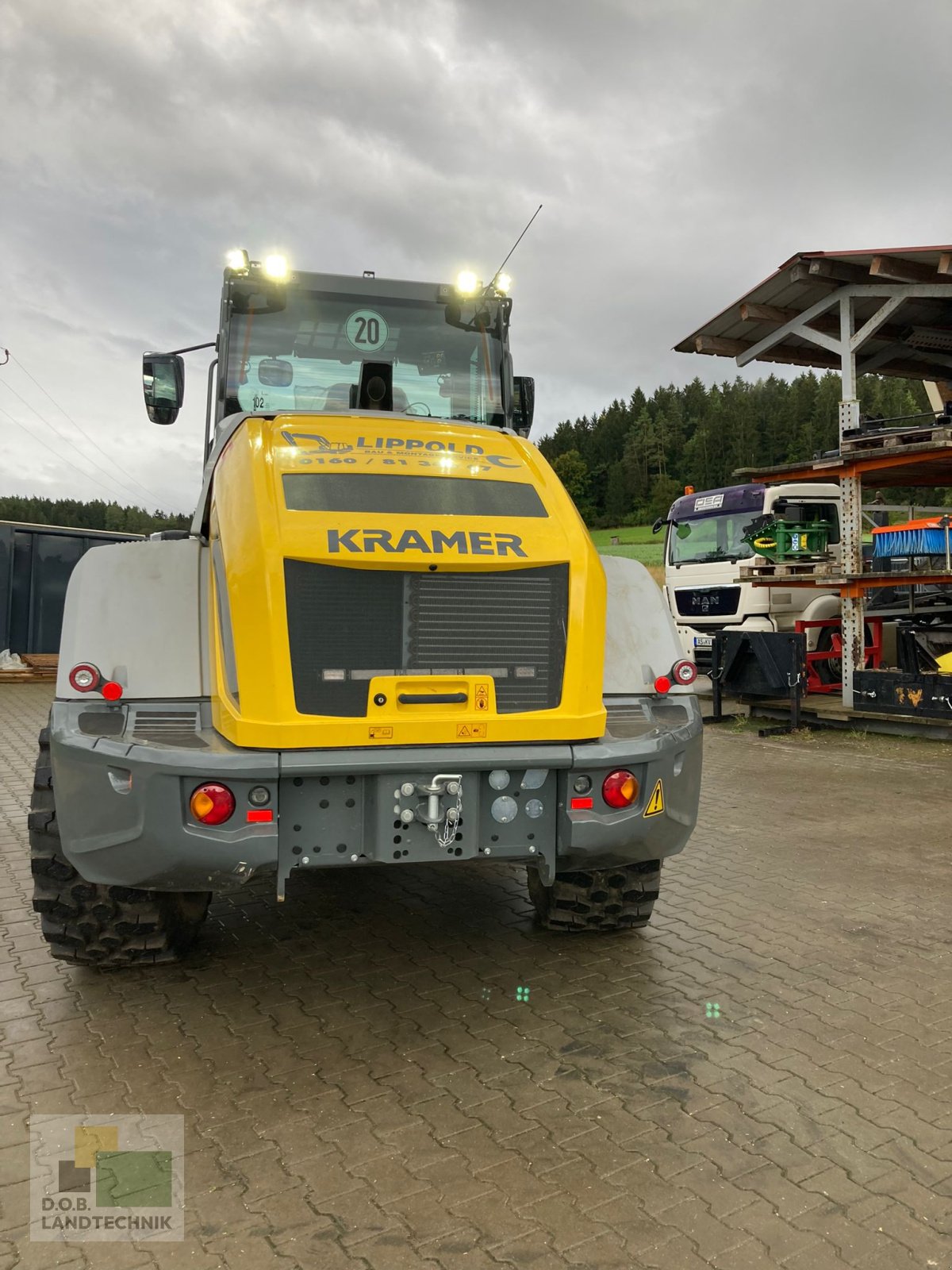 Radlader van het type Kramer 8155, Gebrauchtmaschine in Lauterhofen (Foto 7)