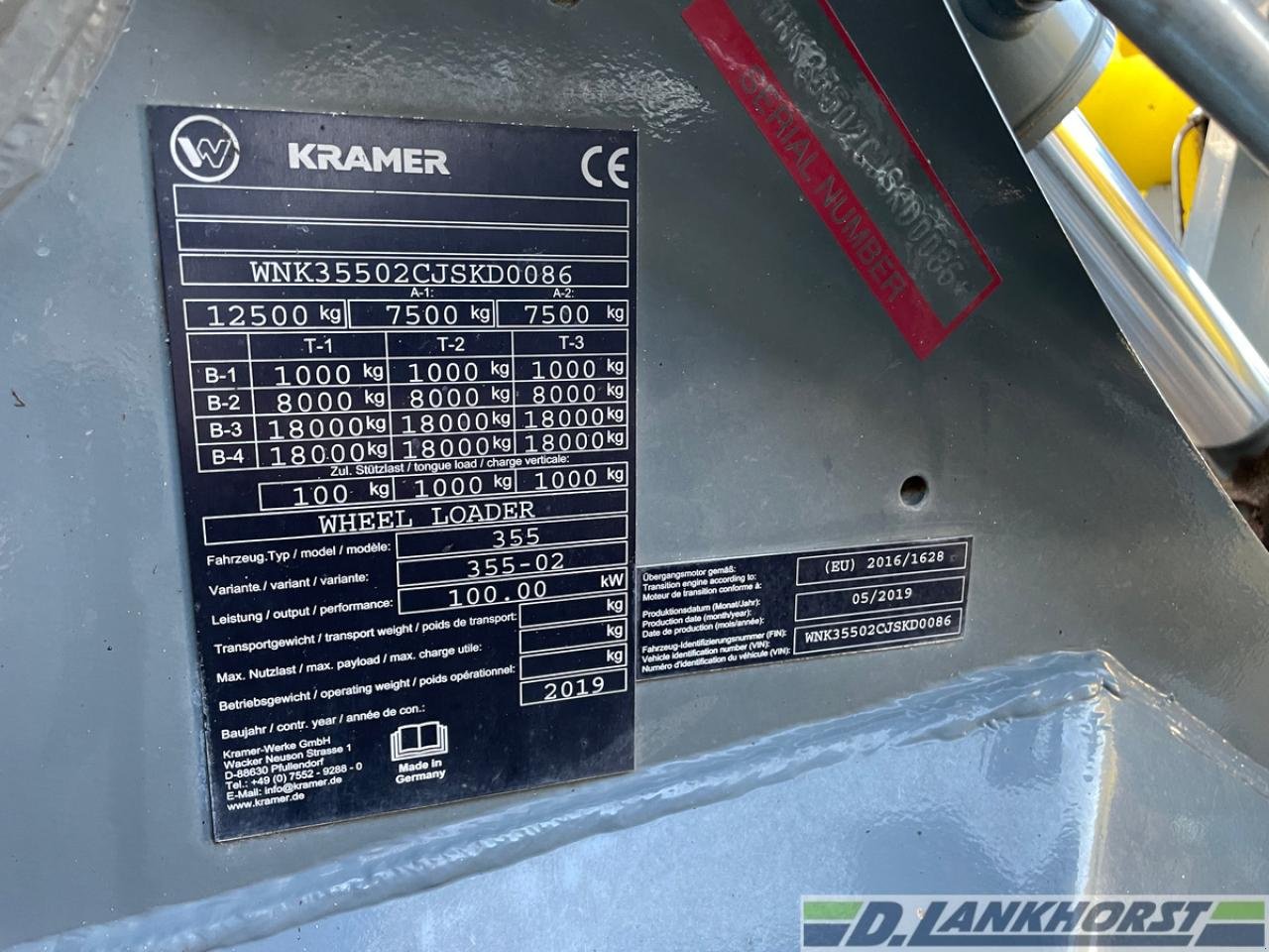 Radlader tipa Kramer 8155, Gebrauchtmaschine u Neuenkirchen / Bramsche (Slika 23)