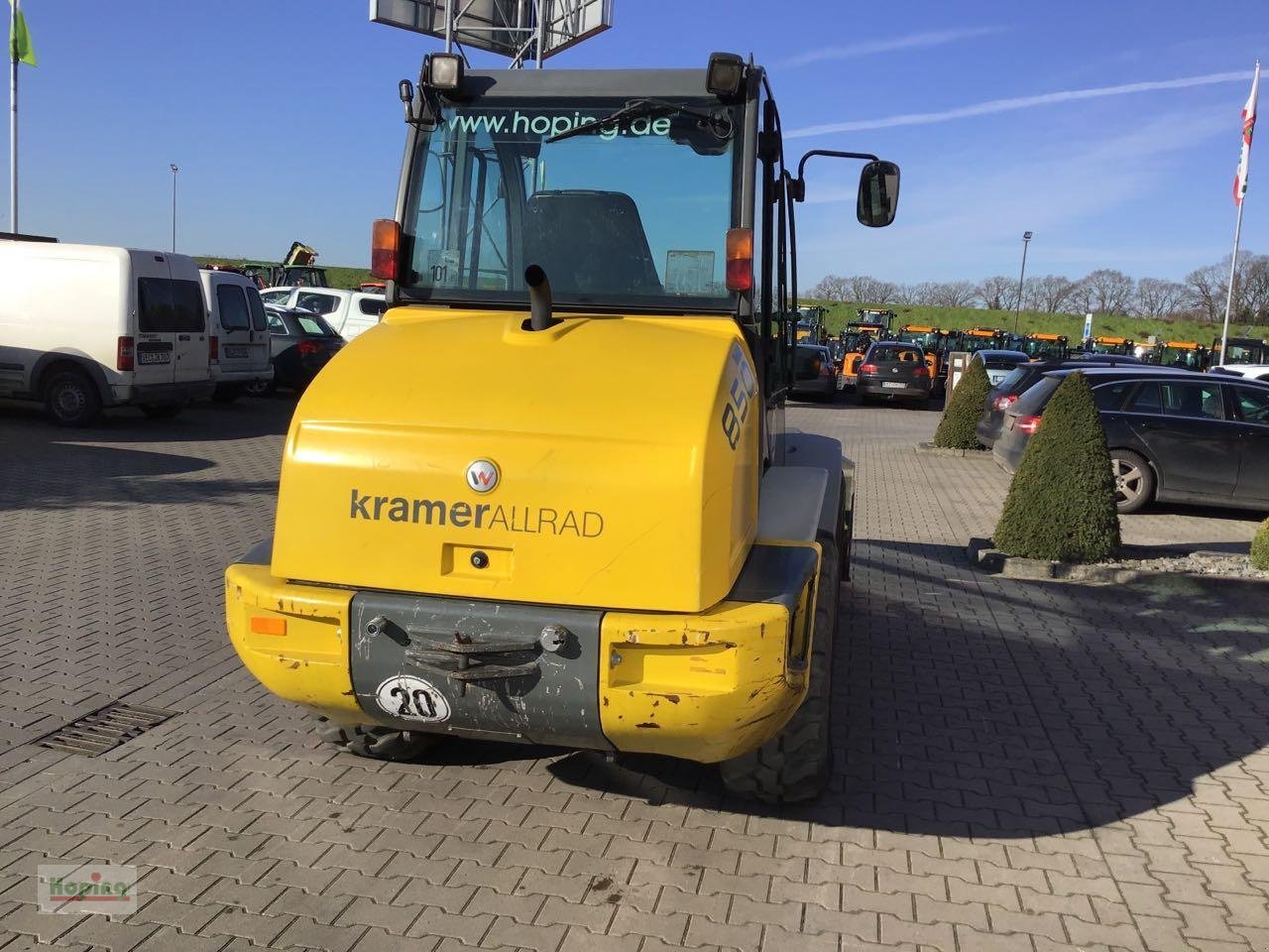 Radlader typu Kramer 850, Gebrauchtmaschine w Bakum (Zdjęcie 4)