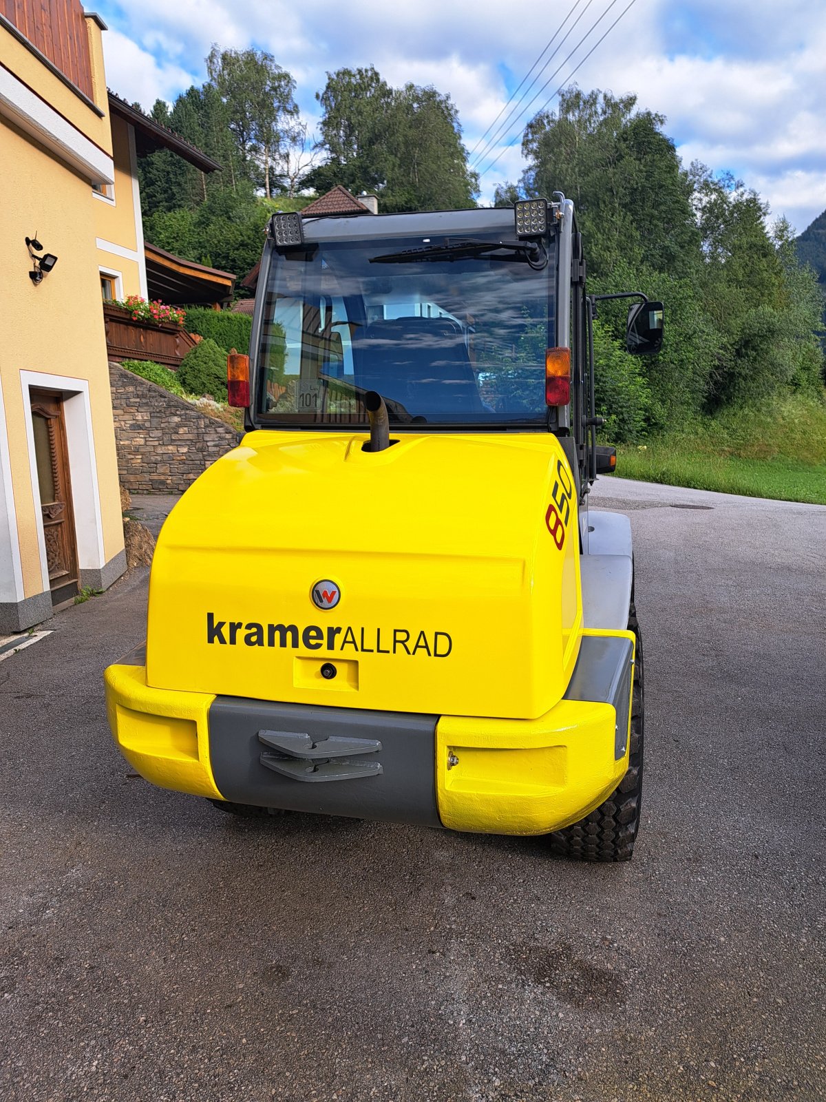 Radlader van het type Kramer 850, Gebrauchtmaschine in Zederhaus  (Foto 3)