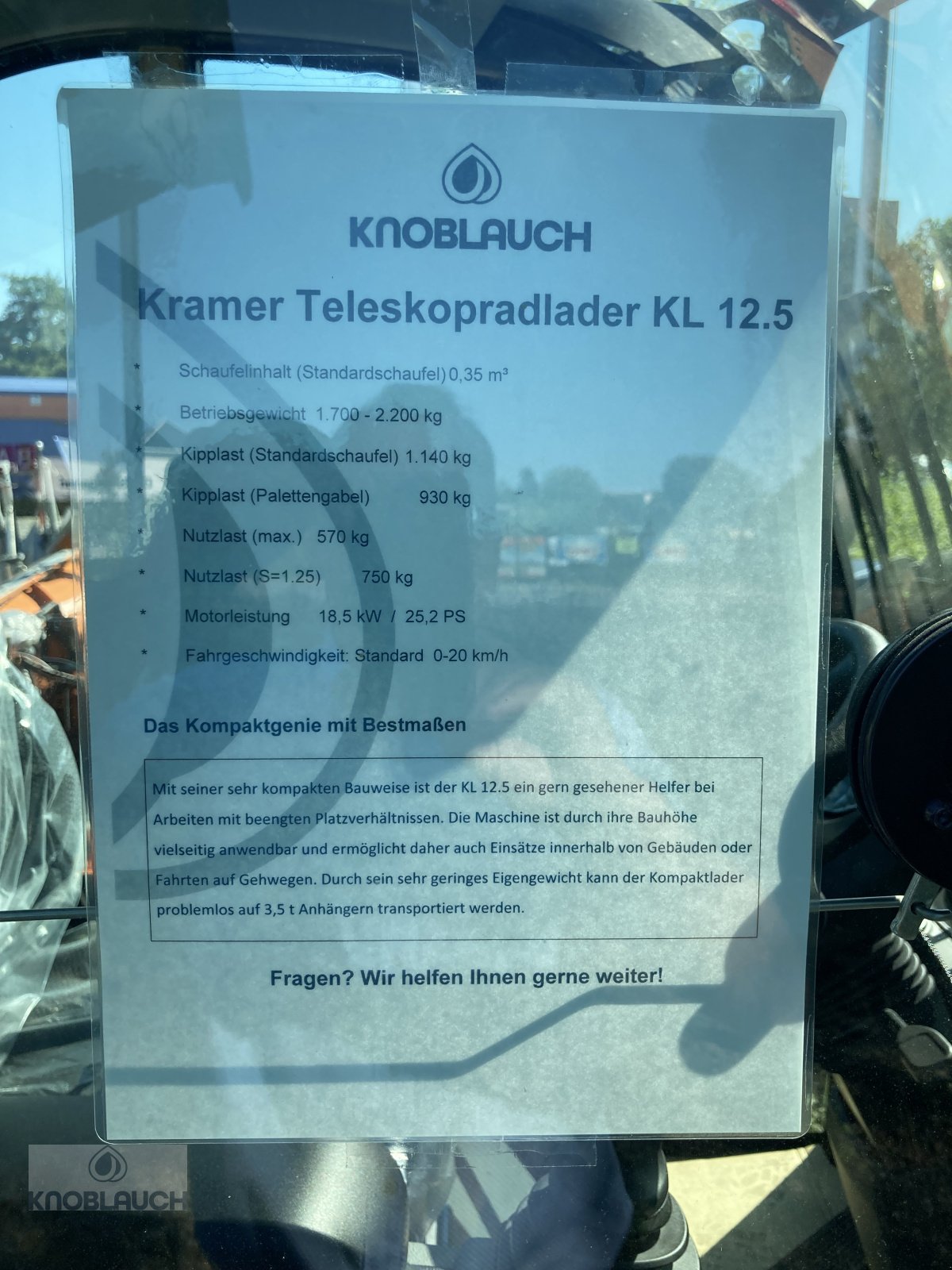 Radlader del tipo Kramer KL 12.5, Neumaschine In Ravensburg (Immagine 5)