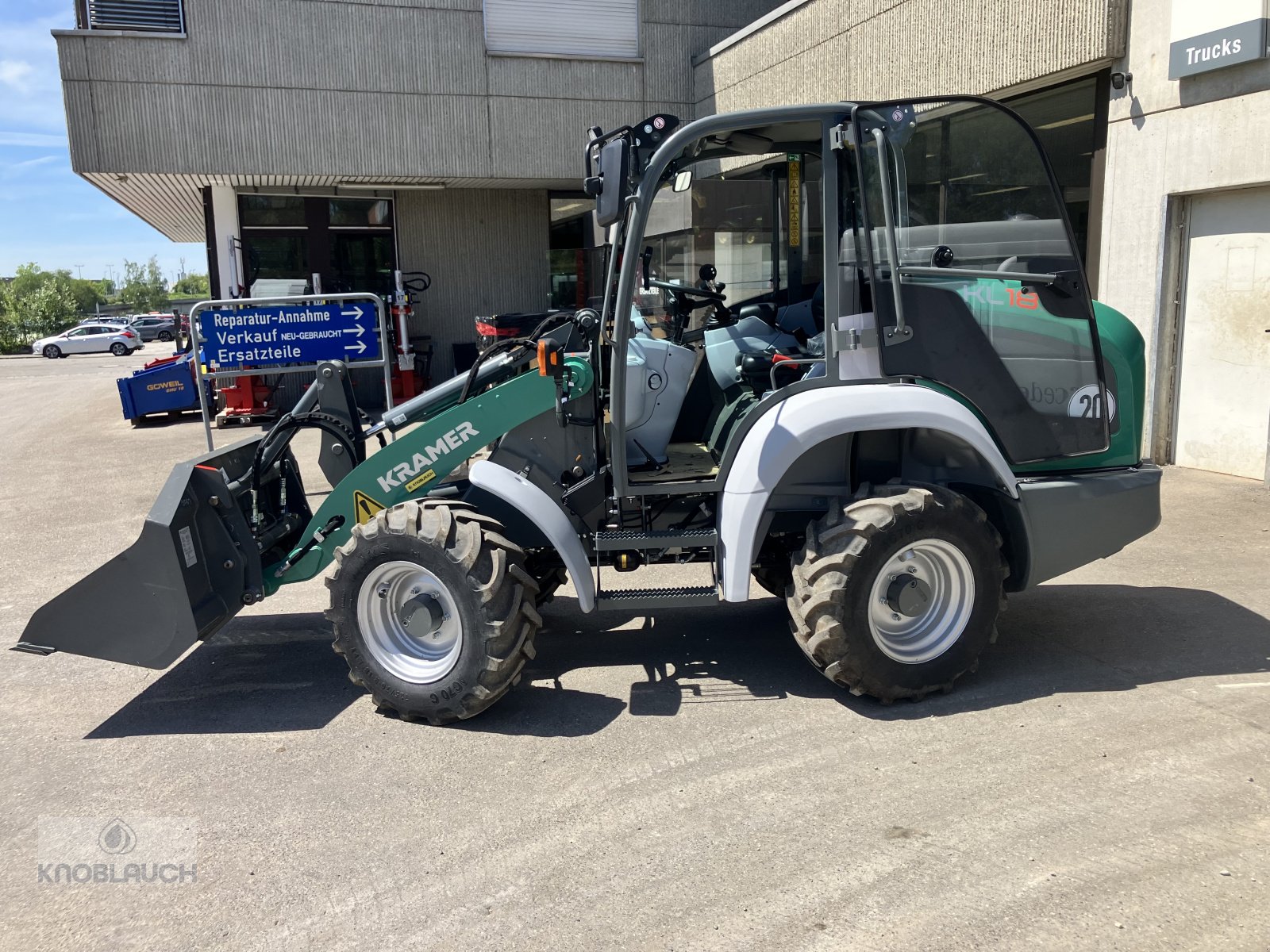 Radlader typu Kramer KL 18.5, Neumaschine v Ravensburg (Obrázek 3)