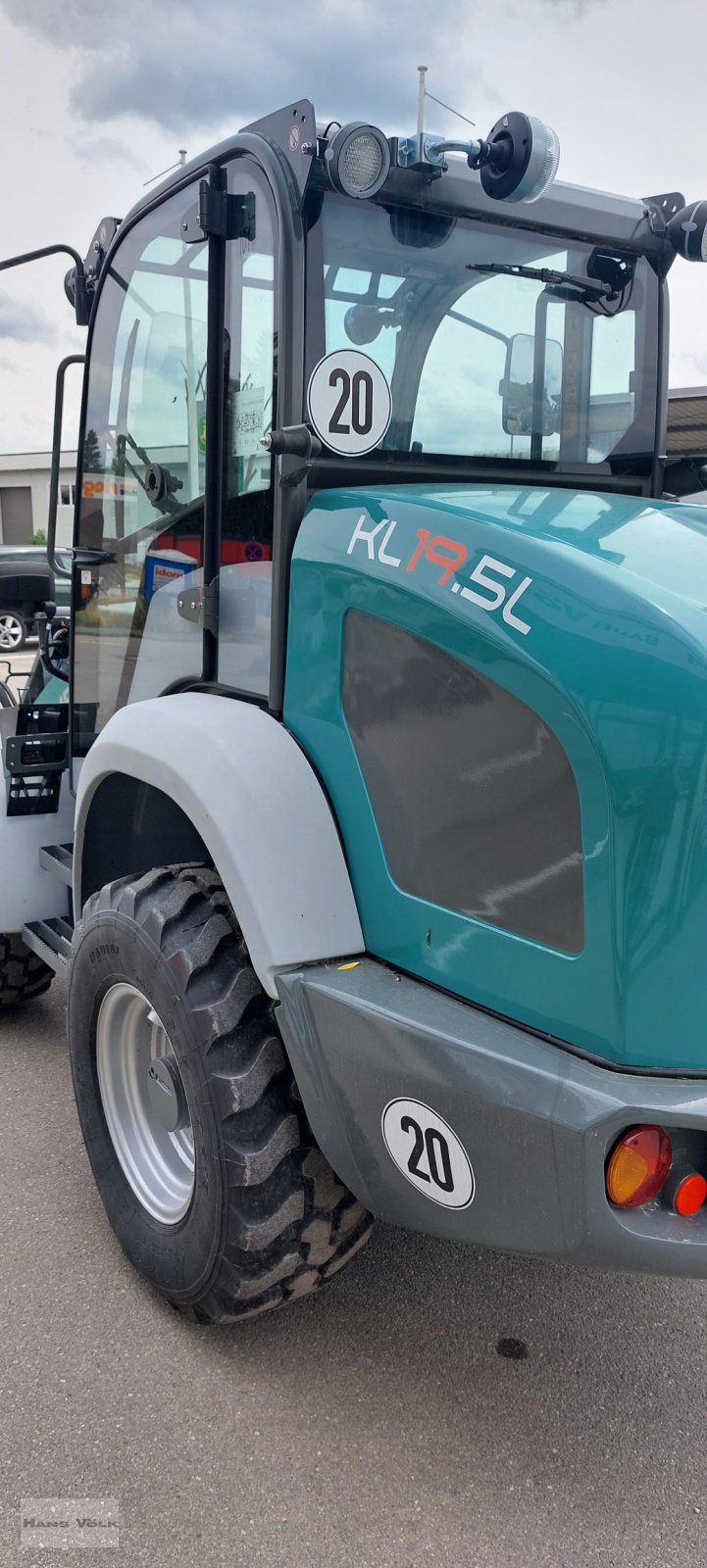 Radlader del tipo Kramer KL 19.5 L, Neumaschine en Schwabmünchen (Imagen 7)