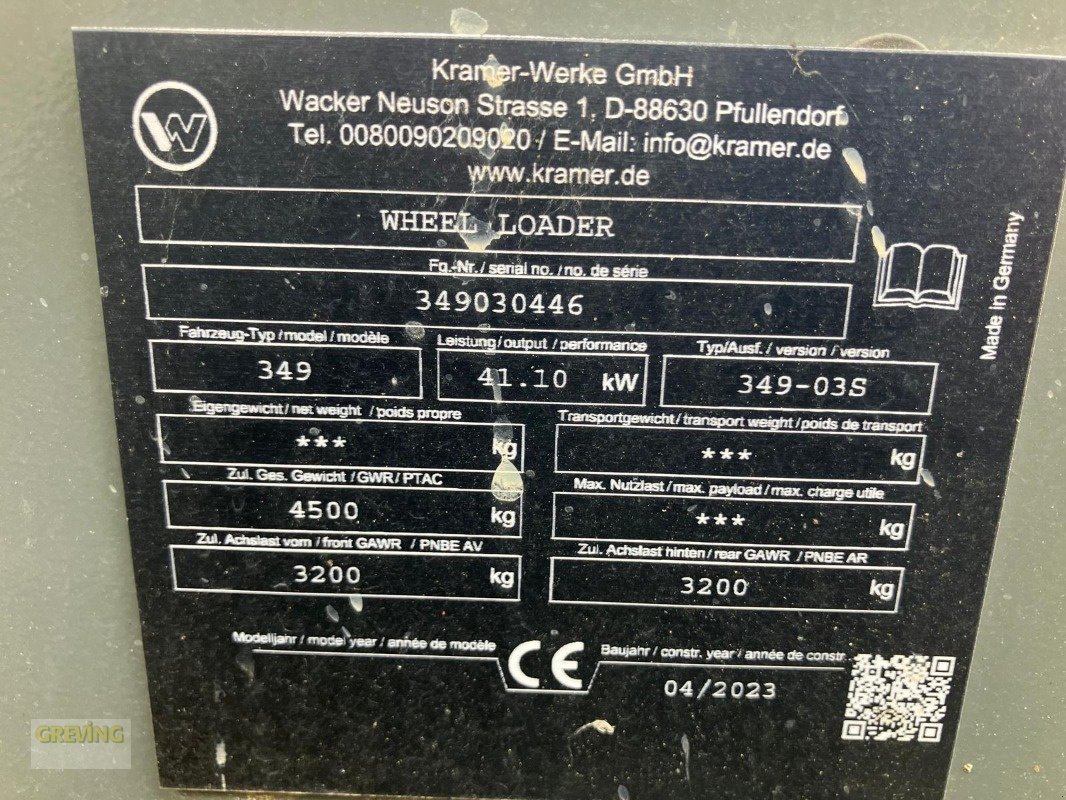 Radlader typu Kramer KL 19.5, Neumaschine v Kevelaer (Obrázek 16)