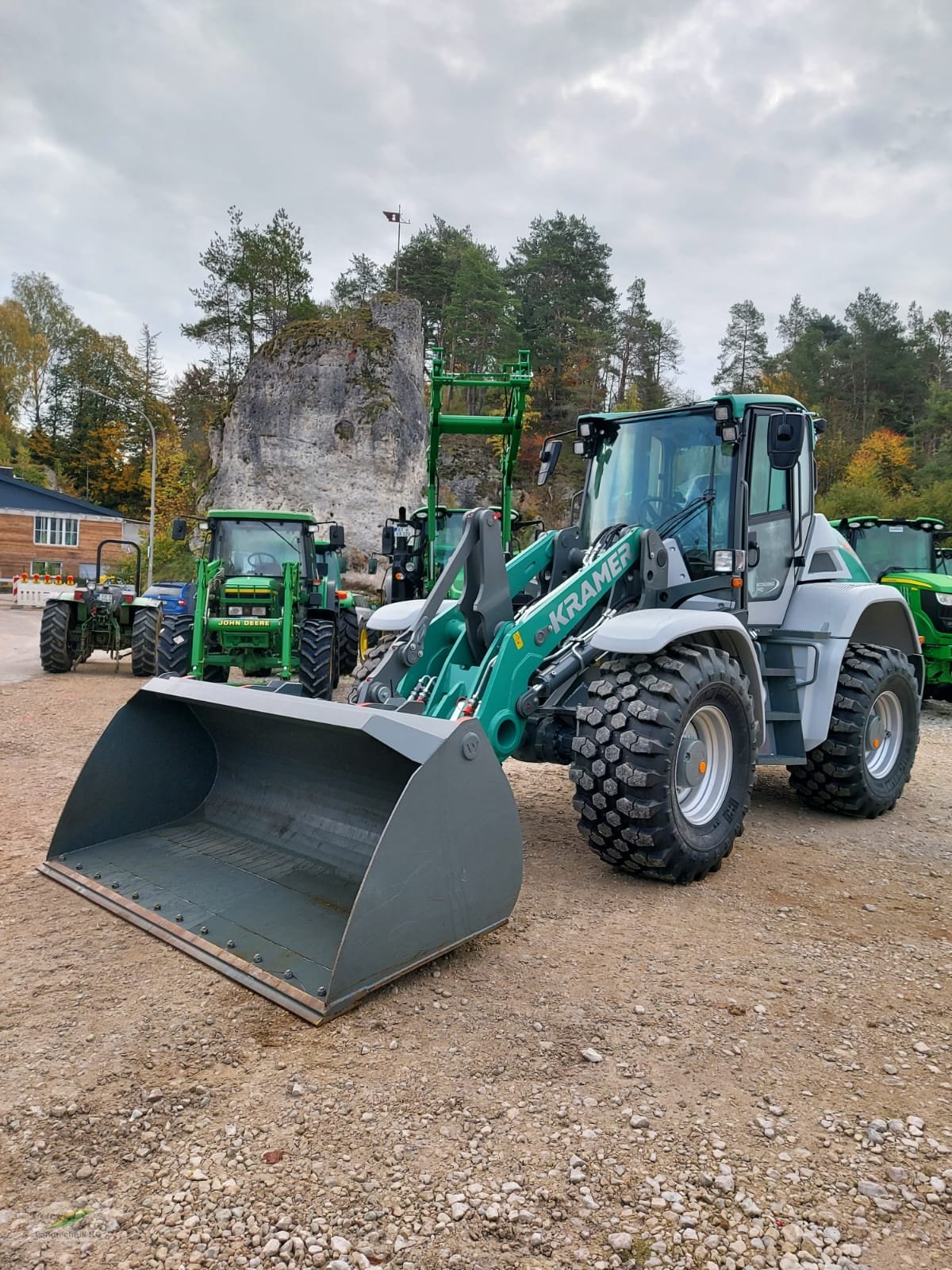 Radlader des Typs Kramer KL 60.8 Demo, Gebrauchtmaschine in Pegnitz-Bronn (Bild 1)