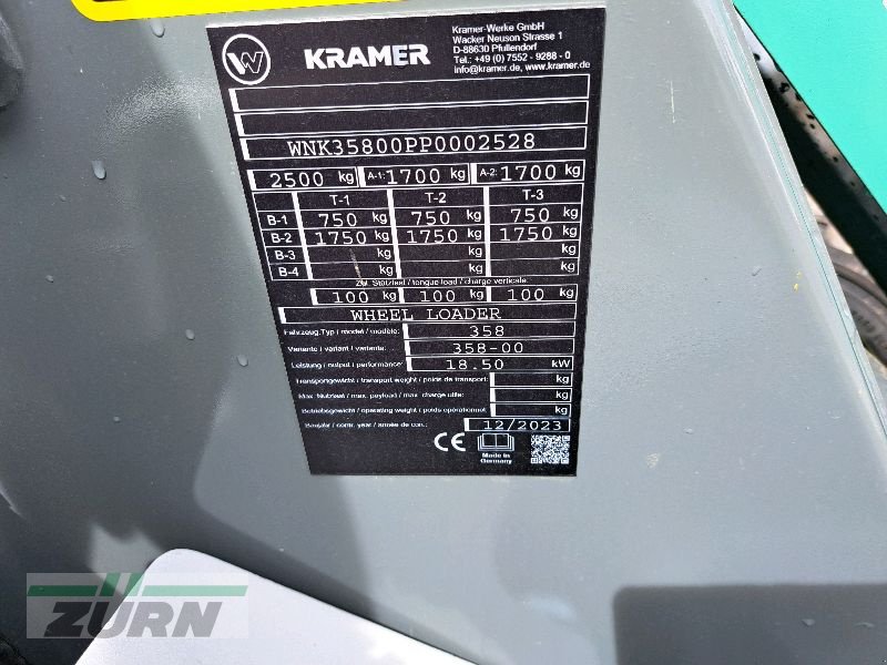 Radlader tip Kramer KL12.5, Neumaschine in Emskirchen (Poză 17)