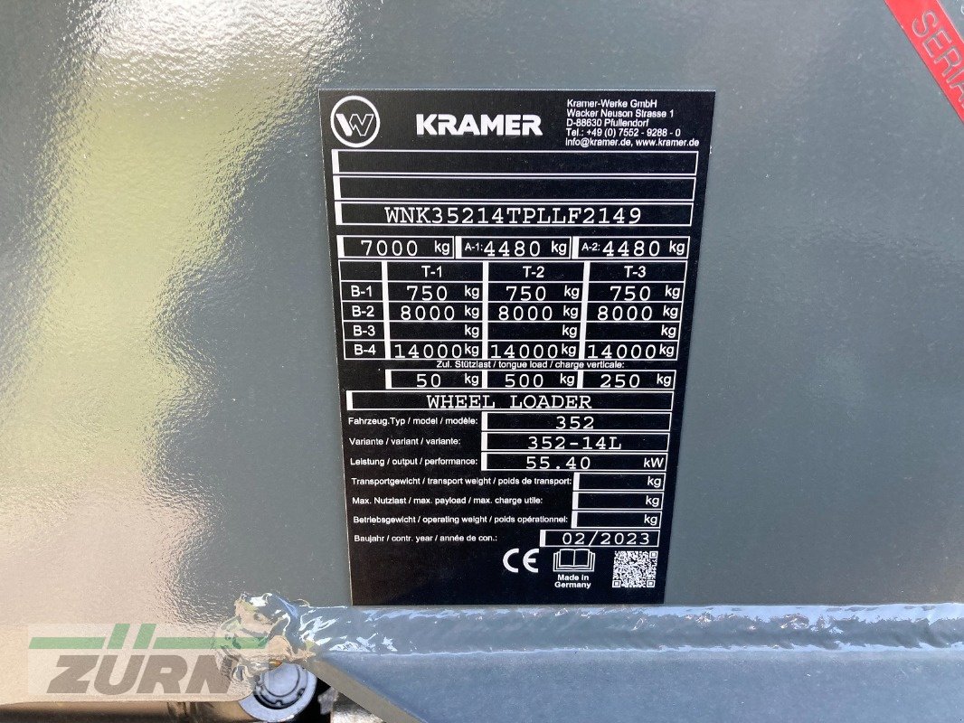 Radlader типа Kramer KL43.8L 20km/h, Neumaschine в Schöntal-Westernhausen (Фотография 27)