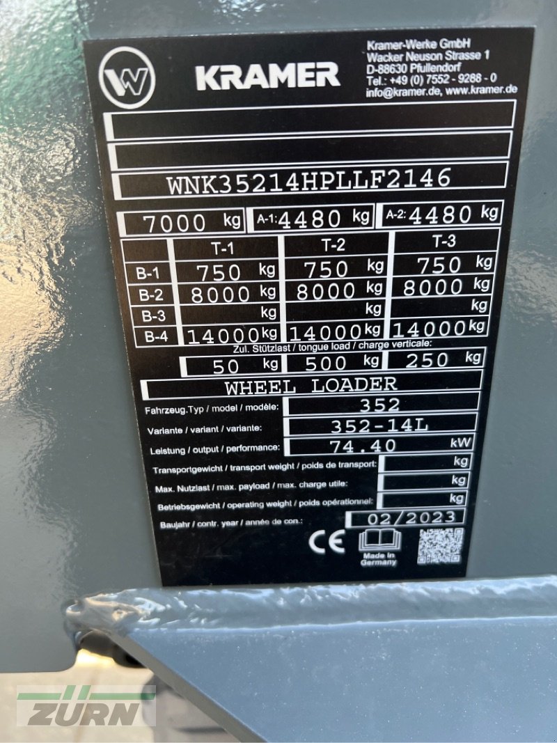 Radlader van het type Kramer KL43.8L, Neumaschine in Oberessendorf (Foto 8)