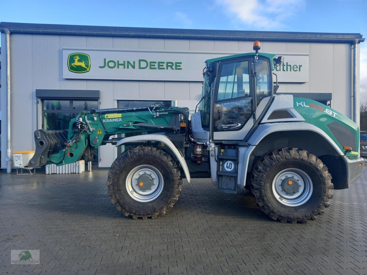 Radlader van het type Kramer KL55.8T, Neumaschine in Wasungen (Foto 1)