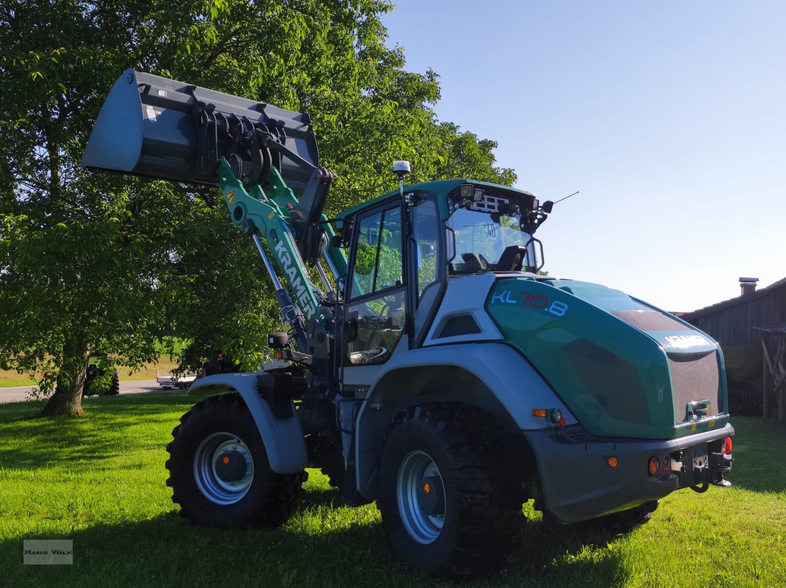 Radlader van het type Kramer KL70.8, Neumaschine in Soyen (Foto 4)