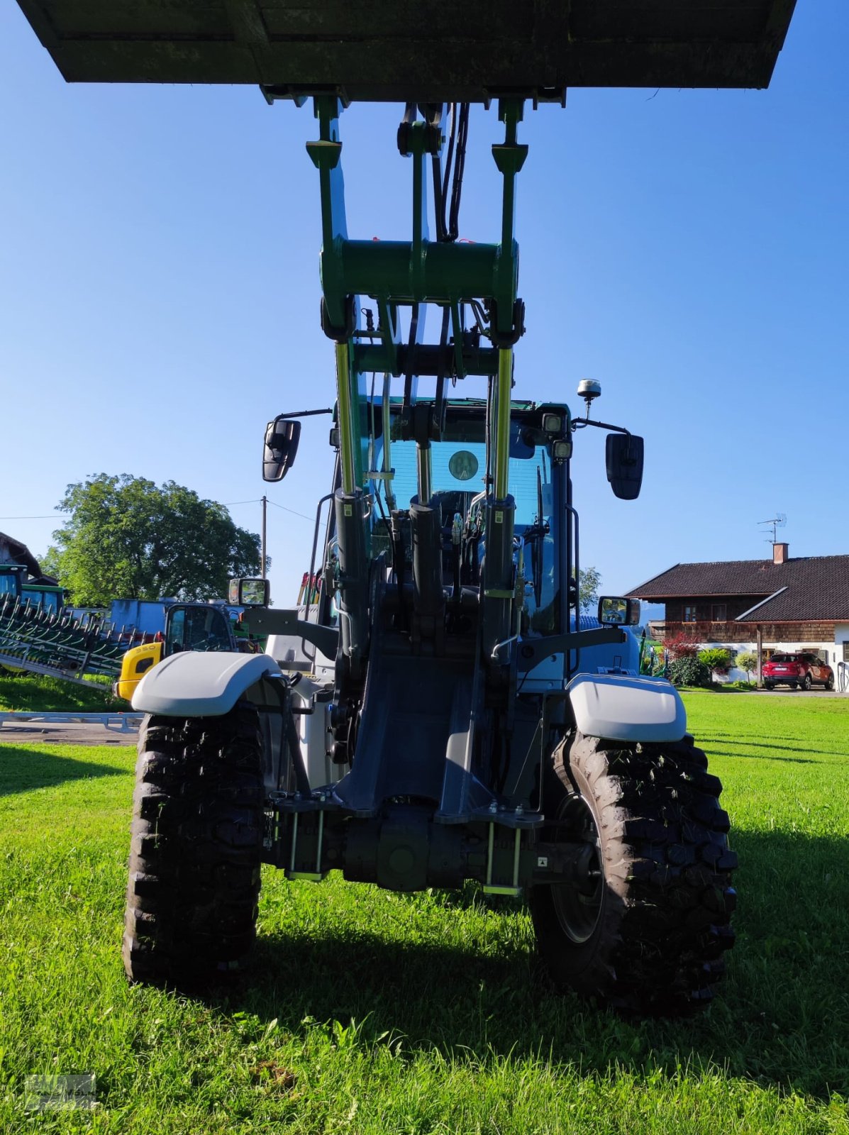 Radlader van het type Kramer KL70.8, Neumaschine in Soyen (Foto 5)