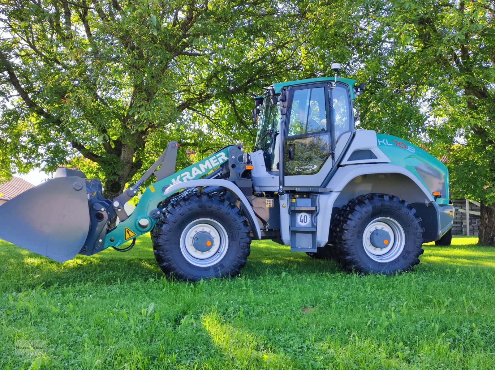 Radlader typu Kramer KL70.8, Neumaschine v Soyen (Obrázok 7)