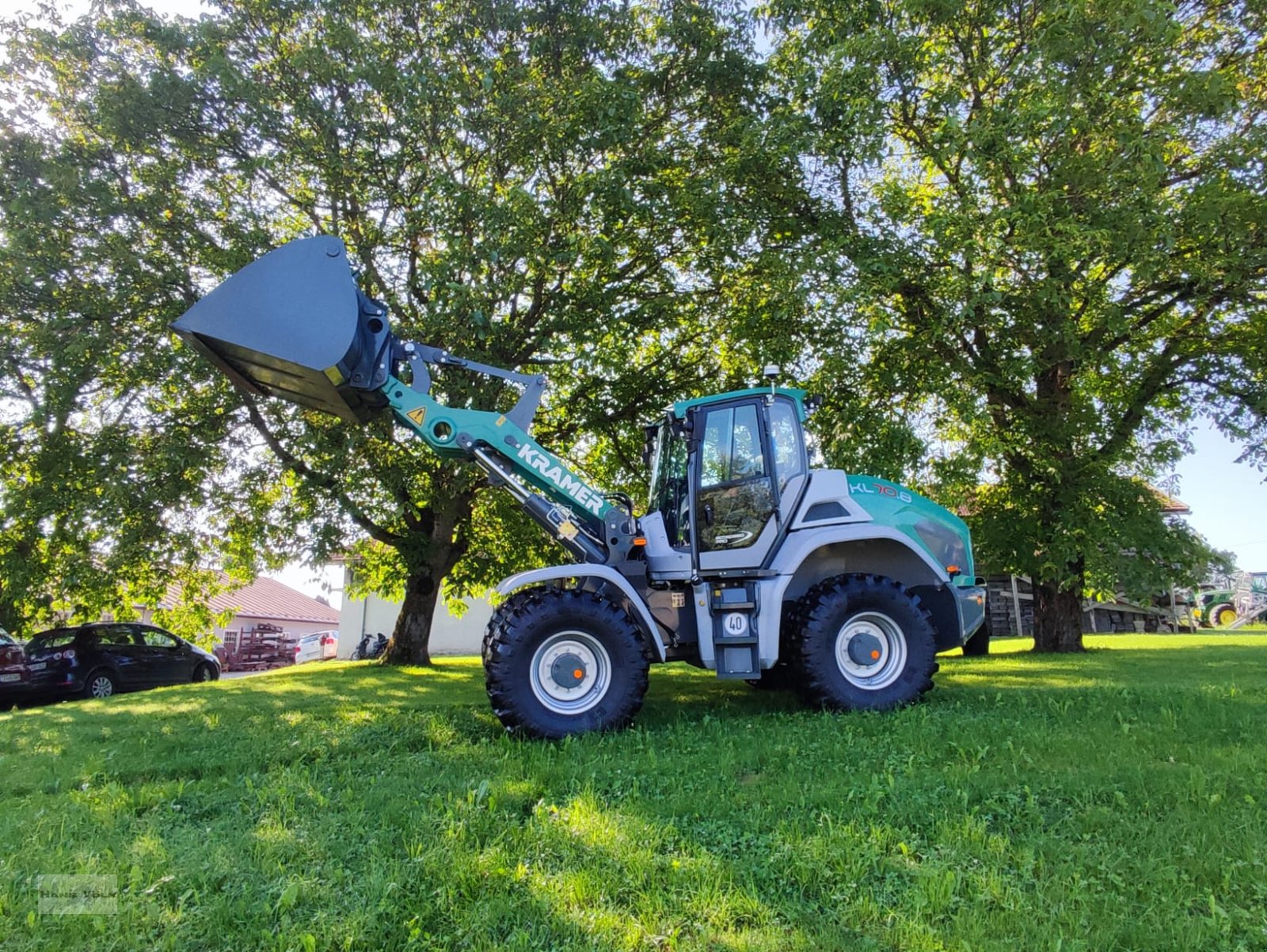 Radlader del tipo Kramer KL70.8, Neumaschine en Soyen (Imagen 8)