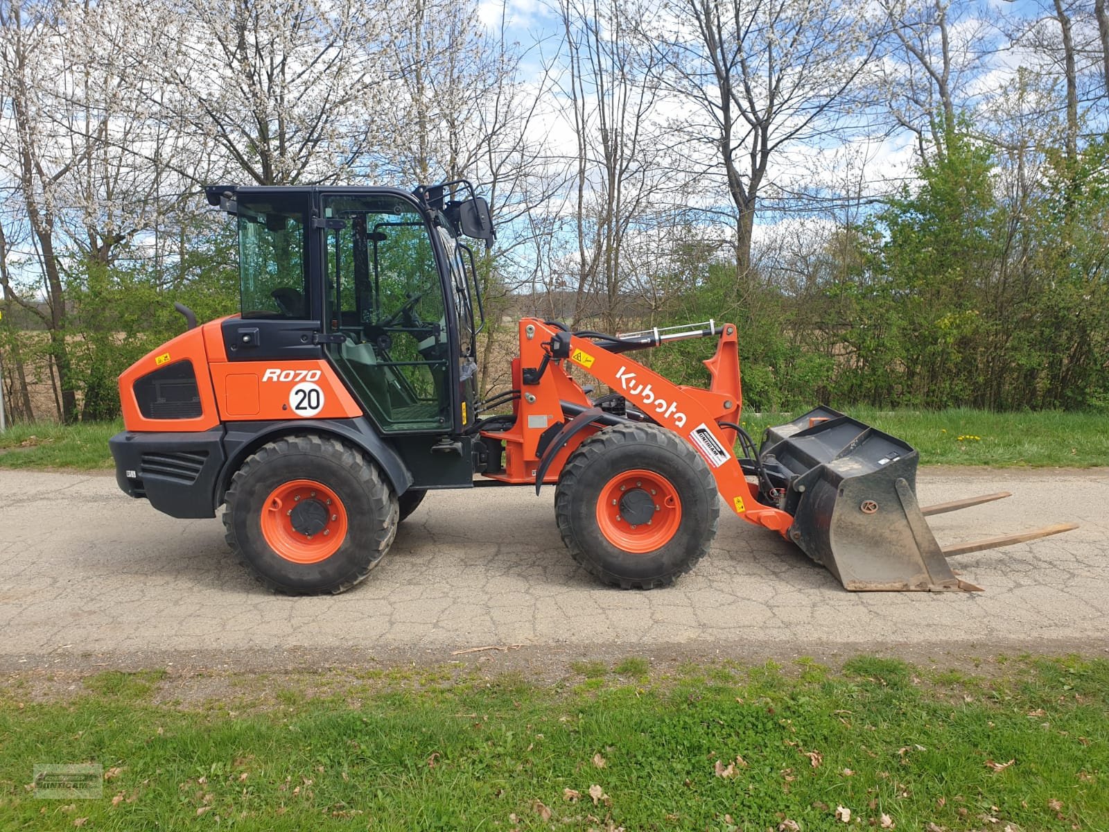 Radlader of the type Kubota R 070, Gebrauchtmaschine in Deutsch - Goritz (Picture 2)