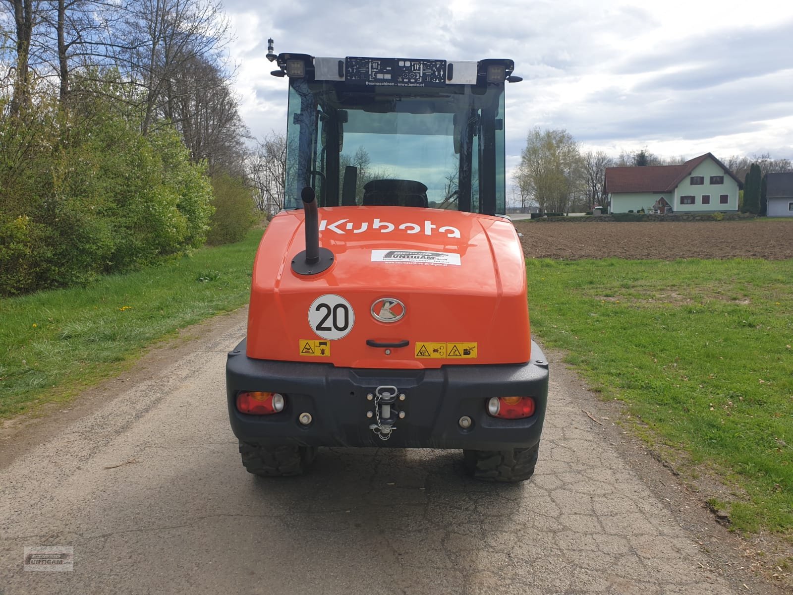 Radlader del tipo Kubota R 070, Gebrauchtmaschine In Deutsch - Goritz (Immagine 8)