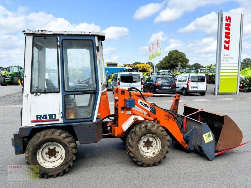 Radlader типа Kubota R 410, Radlader, Hoflader, Kabine, Schaufel, Dungg, Gebrauchtmaschine в Molbergen (Фотография 8)