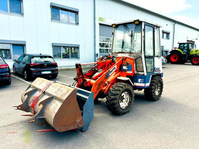 Radlader of the type Kubota R 410, Radlader, Hoflader, Kabine, Schaufel, Dungg, Gebrauchtmaschine in Molbergen (Picture 1)