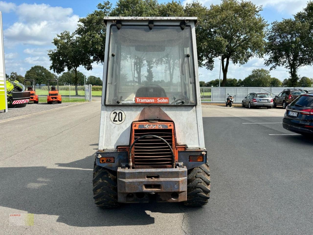 Radlader of the type Kubota R 410, Radlader, Hoflader, Kabine, Schaufel, Dunggabel, Gebrauchtmaschine in Molbergen (Picture 5)