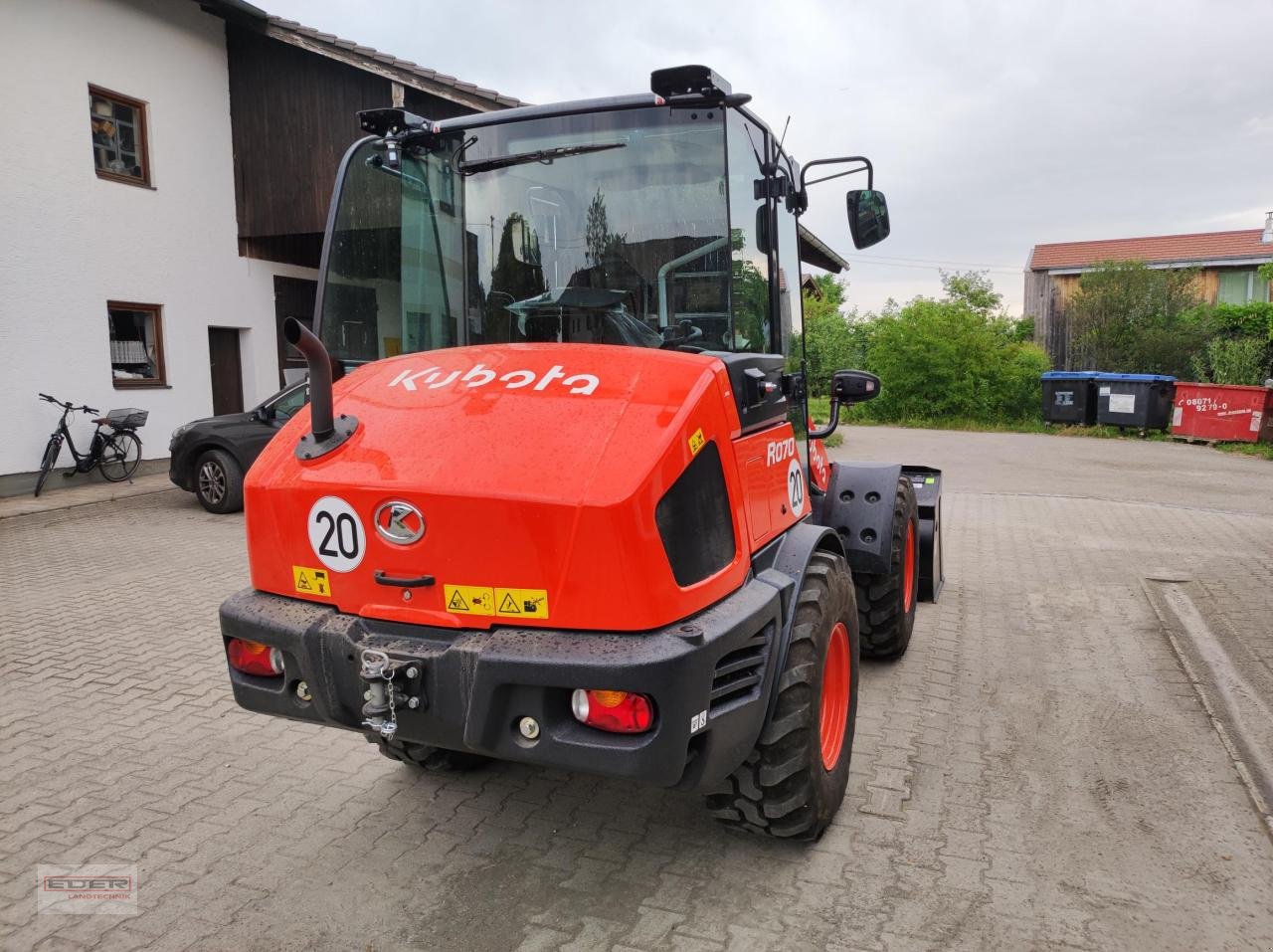 Radlader of the type Kubota R070, Gebrauchtmaschine in Stephanskirchen (Picture 3)