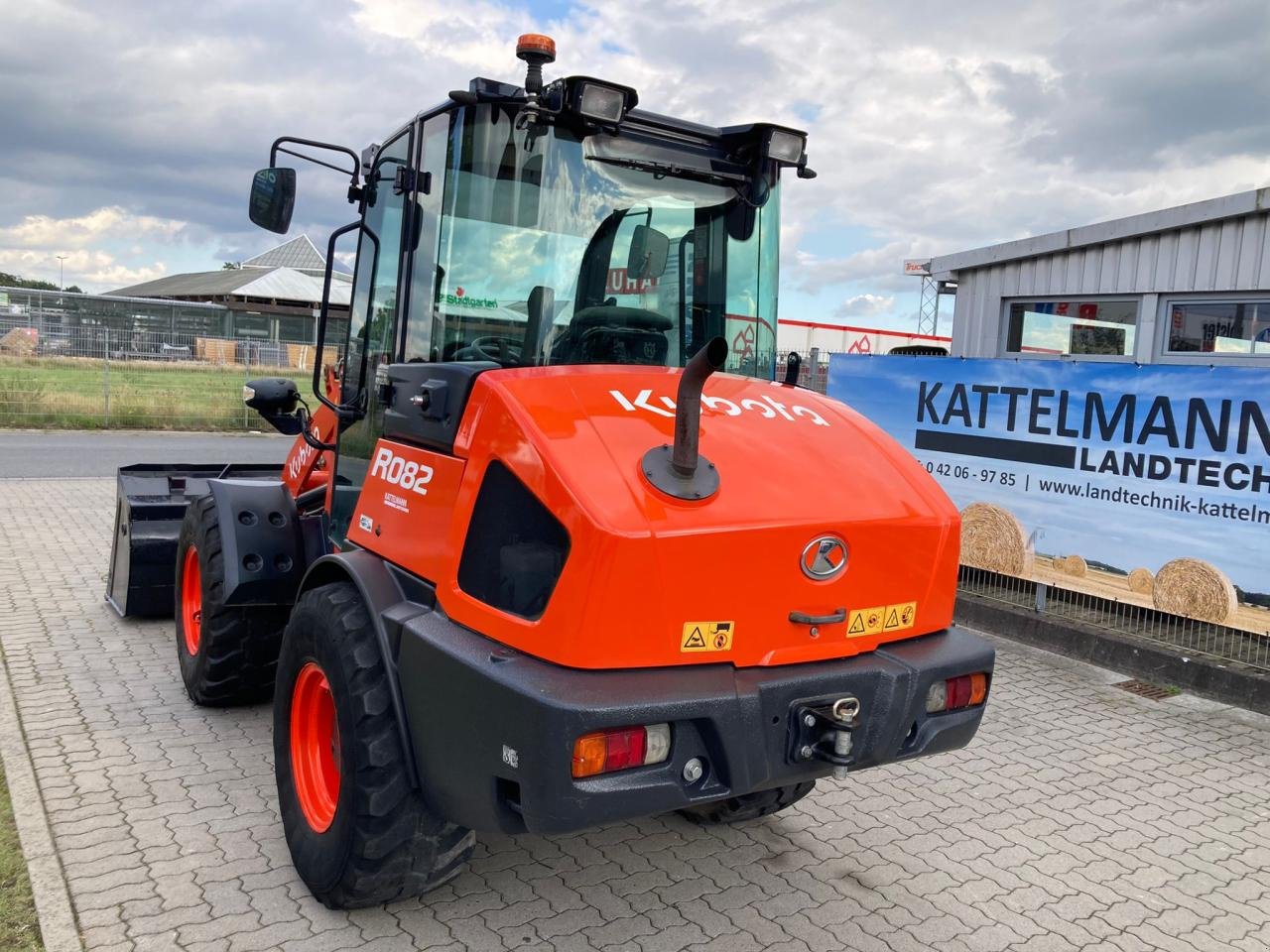 Radlader типа Kubota R082, Gebrauchtmaschine в Stuhr (Фотография 4)