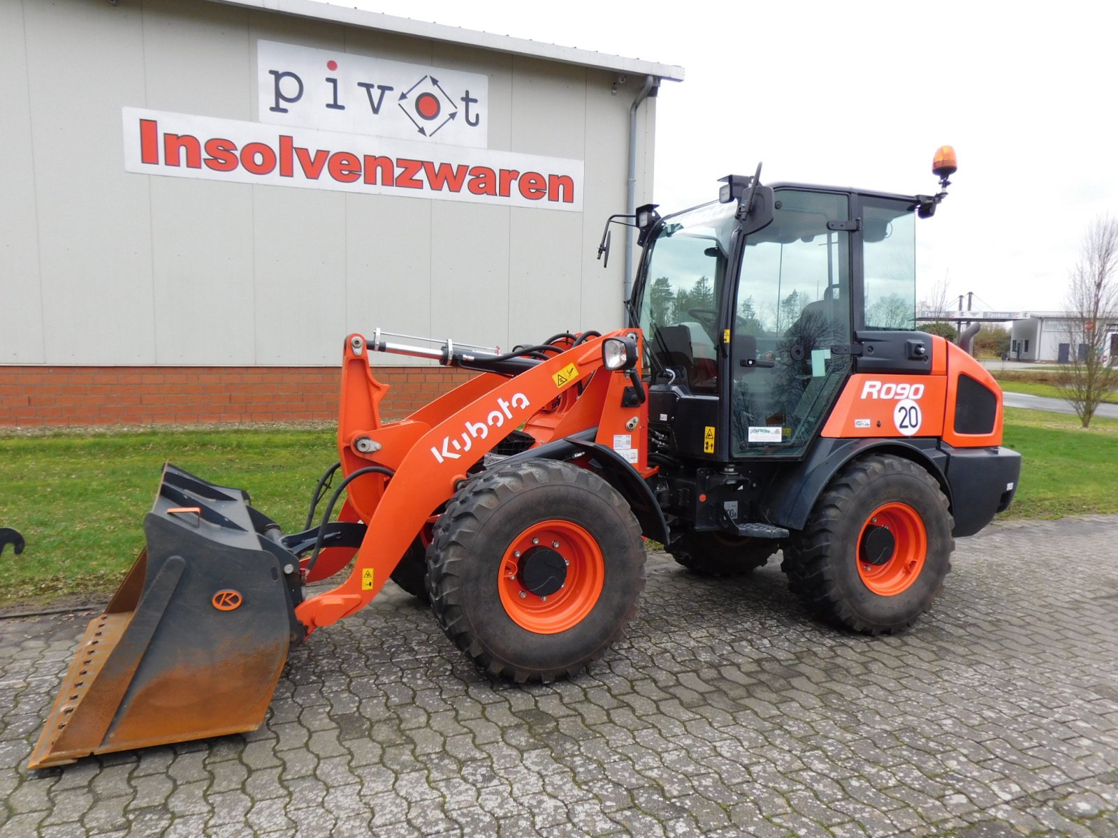 Radlader del tipo Kubota R090 Vorführmaschine 2023 *Knicklader *Schaufellader inkl. *CRS *DPF *Schaufel *Gabel *hydr. SWE, Gebrauchtmaschine en Wagenfeld (Imagen 15)