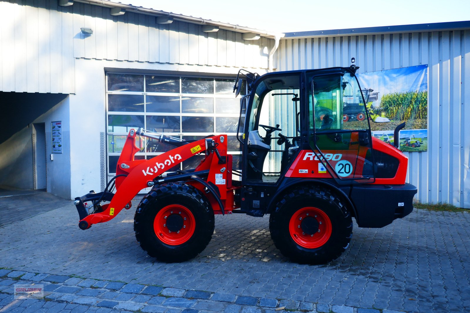 Radlader του τύπου Kubota R090, Neumaschine σε Dorfen (Φωτογραφία 1)