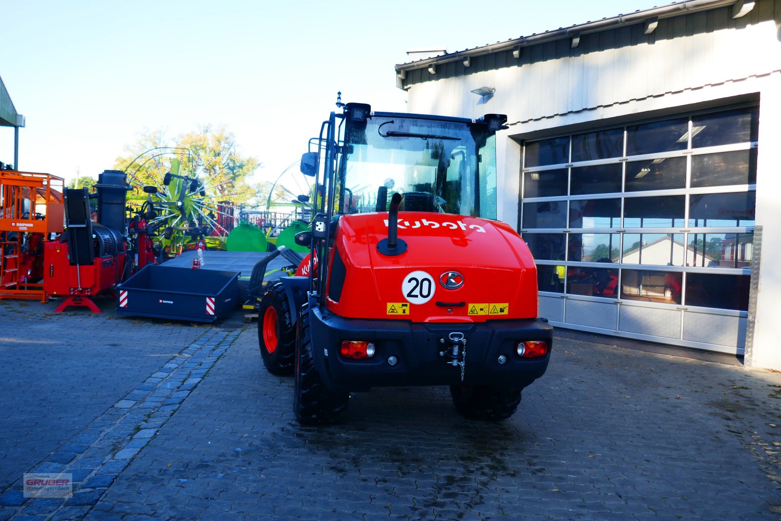 Radlader typu Kubota R090, Neumaschine v Dorfen (Obrázok 3)