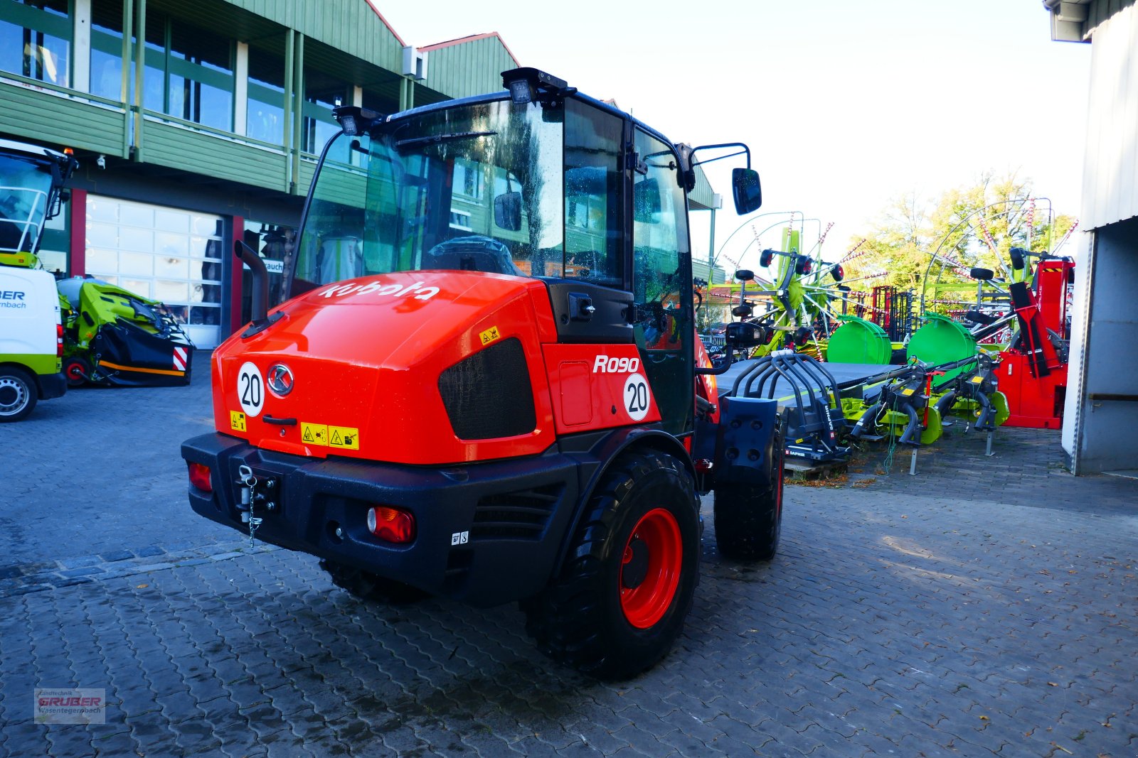 Radlader typu Kubota R090, Neumaschine v Dorfen (Obrázek 5)