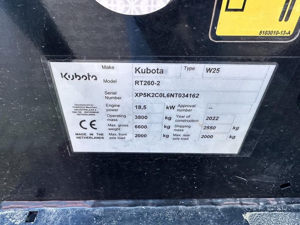 Radlader tip Kubota R260-2, Gebrauchtmaschine in Goudriaan (Poză 11)