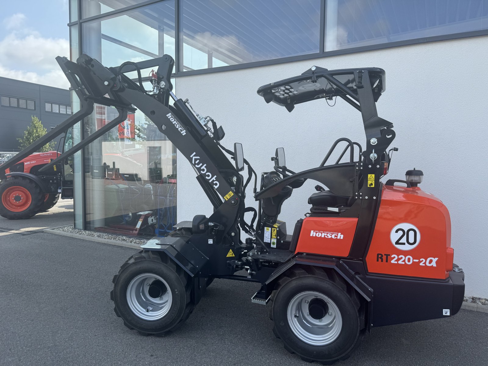 Radlader del tipo Kubota RT 220, Neumaschine en Ingolstadt (Imagen 3)