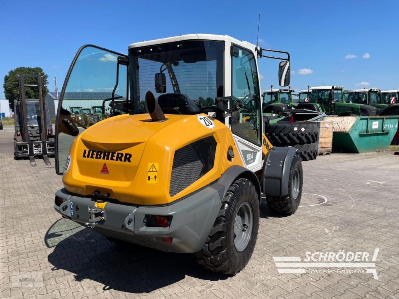 Radlader des Typs Liebherr 504 COMPACT, Gebrauchtmaschine in Wildeshausen (Bild 3)