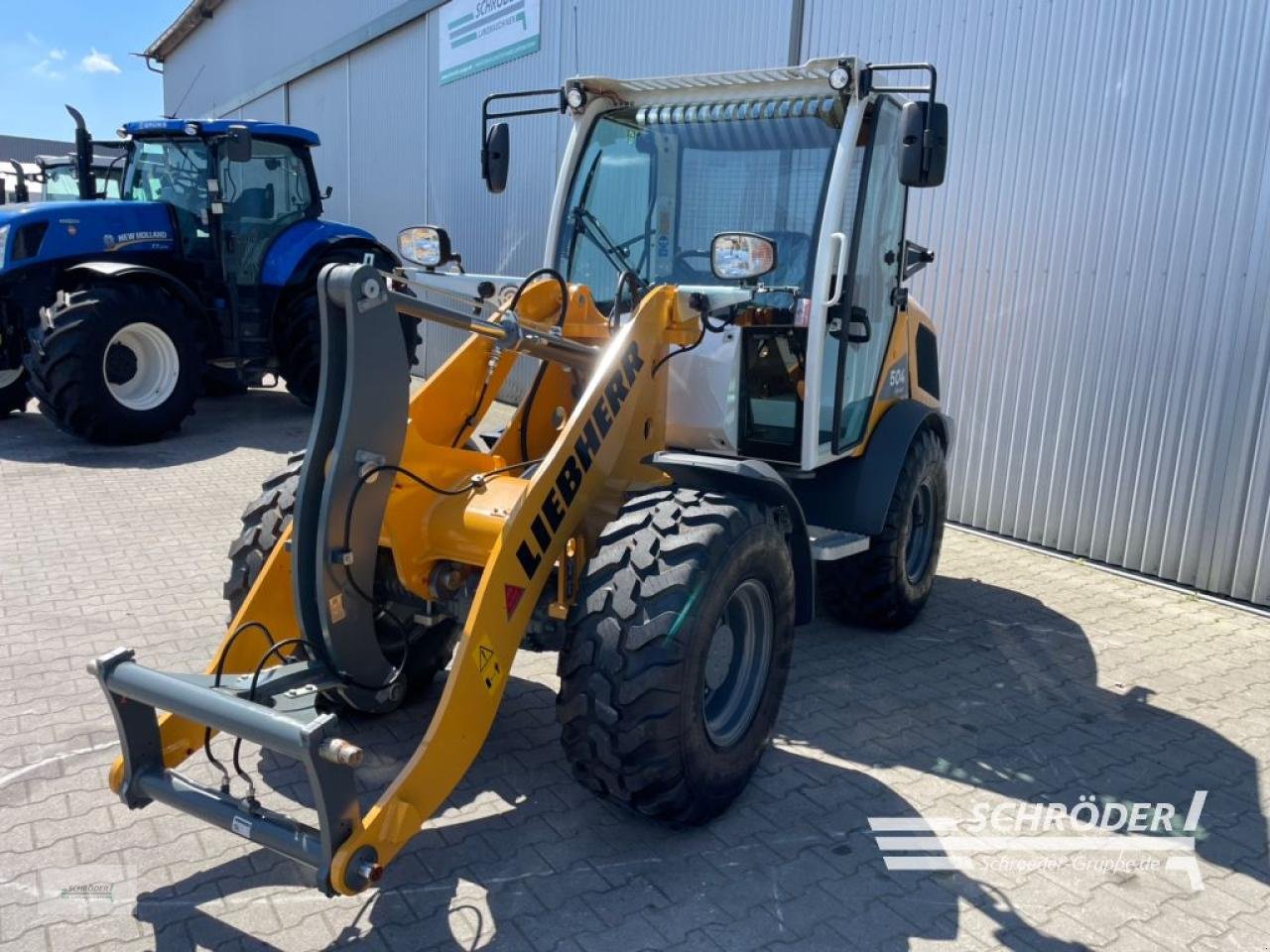 Radlader des Typs Liebherr 504 COMPACT, Gebrauchtmaschine in Wildeshausen (Bild 5)