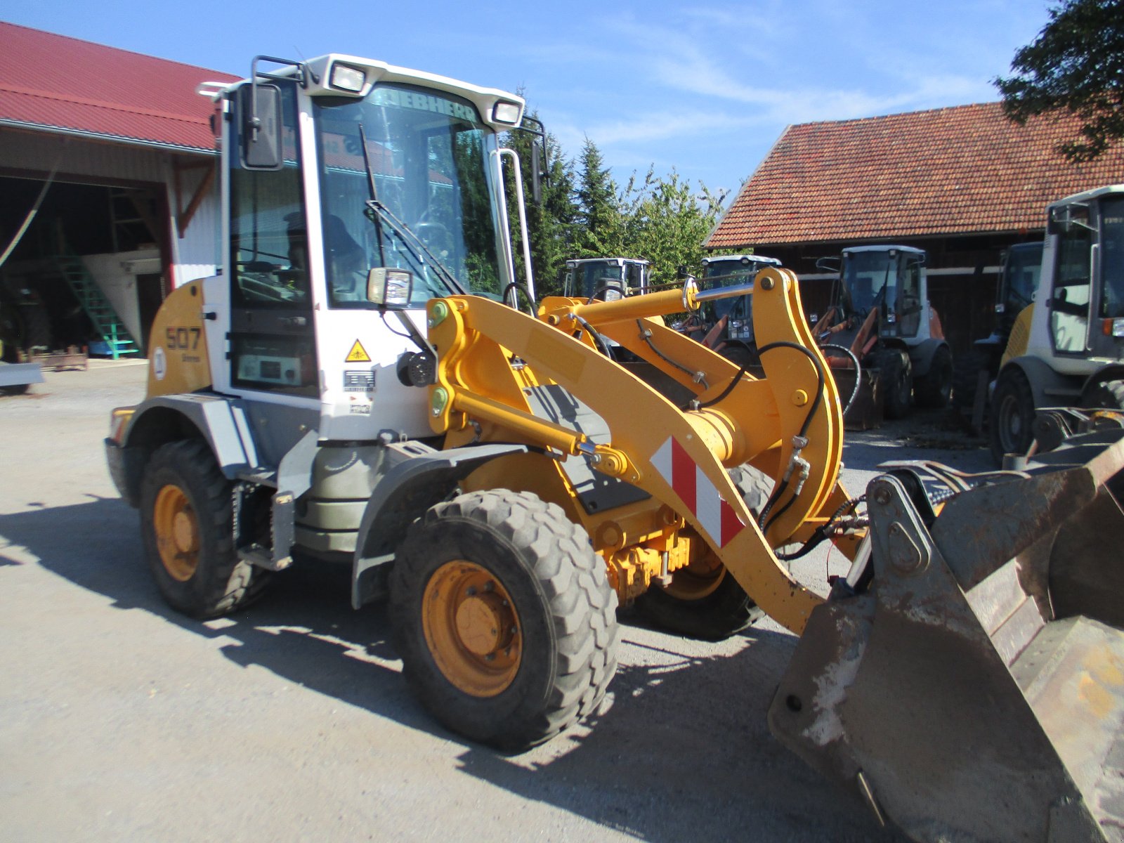 Radlader Türe ait Liebherr 507 Stereo, Gebrauchtmaschine içinde Haselbach (resim 1)