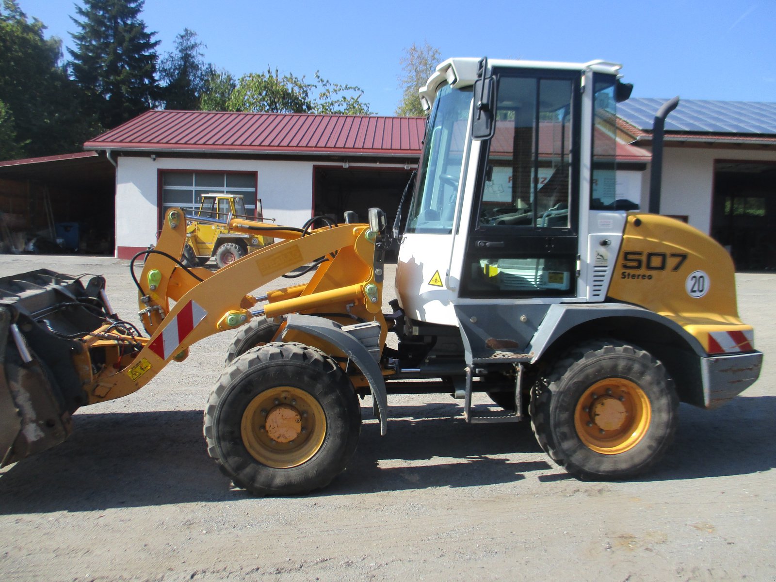 Radlader Türe ait Liebherr 507 Stereo, Gebrauchtmaschine içinde Haselbach (resim 5)