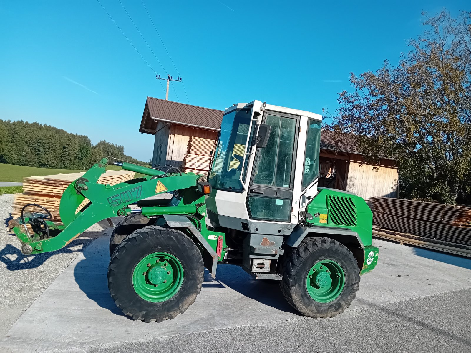 Radlader van het type Liebherr 507 Stereo, Gebrauchtmaschine in Feldkirchen-Westerham  (Foto 1)