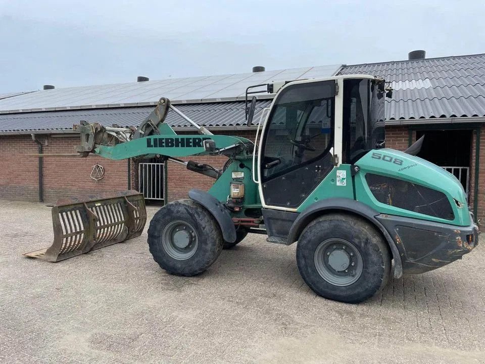 Radlader del tipo Liebherr 508 Compact Shovel Loader, Gebrauchtmaschine en Lunteren (Imagen 2)