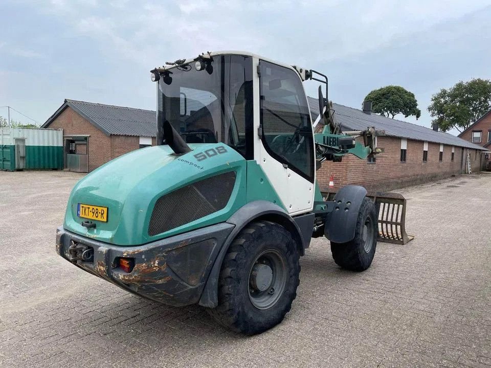 Radlader typu Liebherr 508 Compact Shovel Loader, Gebrauchtmaschine v Lunteren (Obrázok 4)