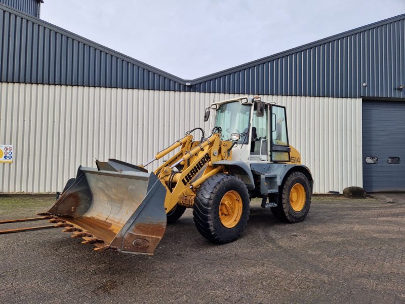 Radlader typu Liebherr 514 Stereo, Gebrauchtmaschine v BIDDINGHUIZEN