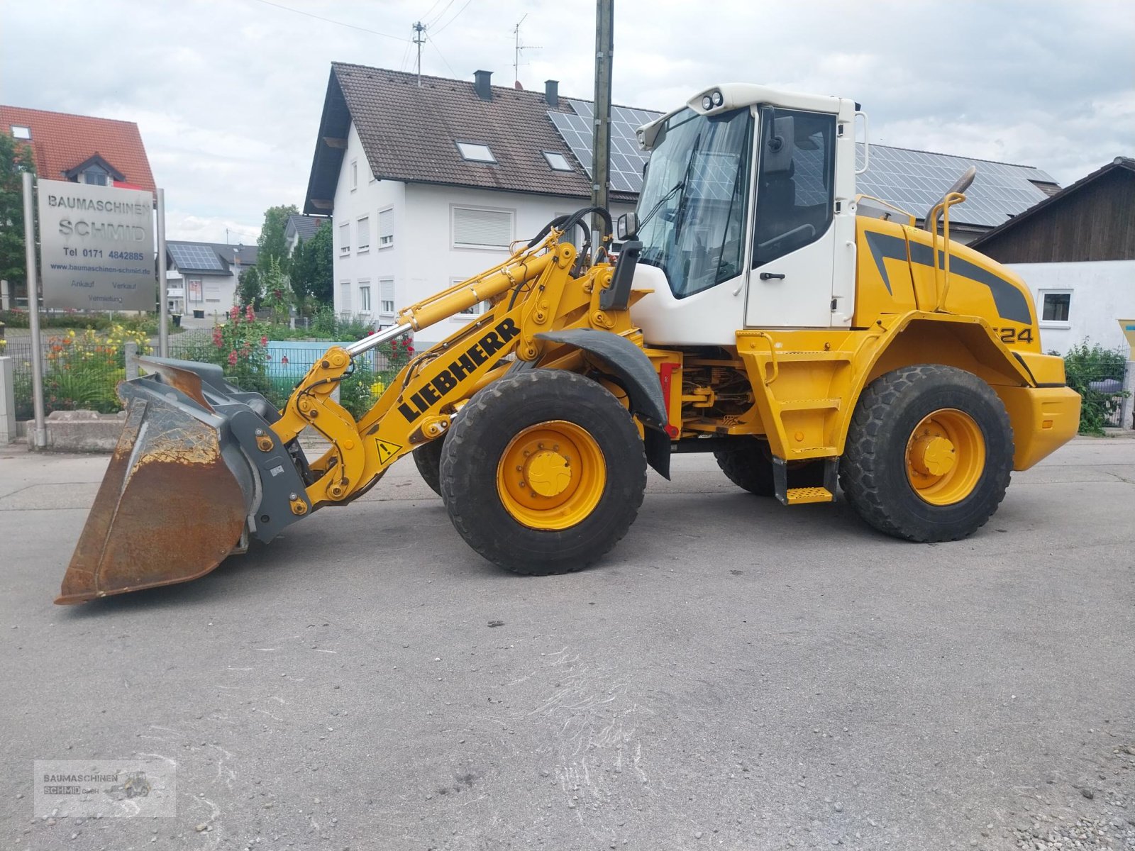 Radlader Türe ait Liebherr 524, Gebrauchtmaschine içinde Stetten (resim 1)