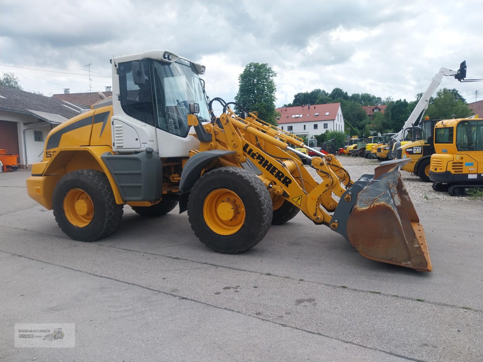 Radlader typu Liebherr 524, Gebrauchtmaschine v Stetten (Obrázek 3)