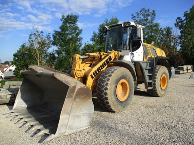 Radlader des Typs Liebherr 556 2 plus 2, Pfreundt-Waage WK 50 S, original 6400 Std.,, Gebrauchtmaschine in Rain-Gempfing (Bild 1)