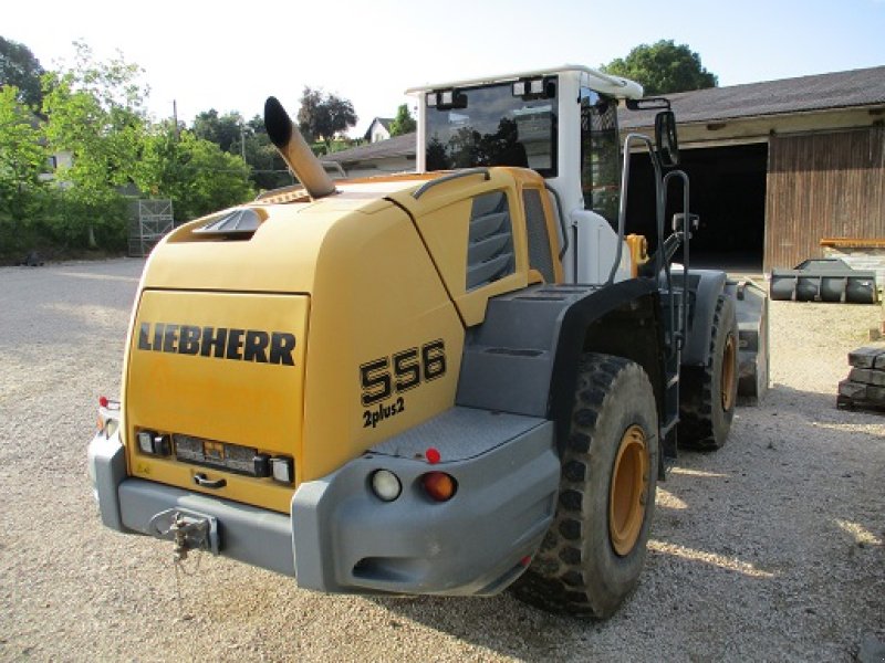 Radlader a típus Liebherr 556 2 plus 2, Pfreundt-Waage WK 50 S, original 6400 Std.,, Gebrauchtmaschine ekkor: Rain-Gempfing (Kép 2)