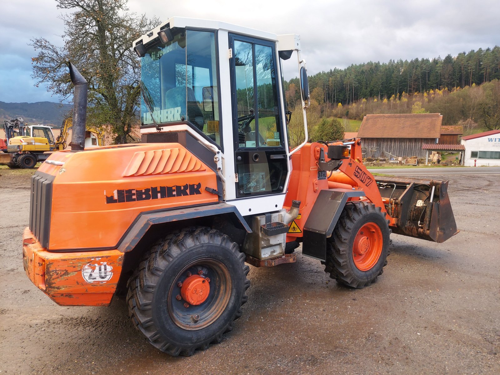 Radlader tip Liebherr L 507 mit neuem Hydrostat, Gebrauchtmaschine in Haselbach (Poză 10)