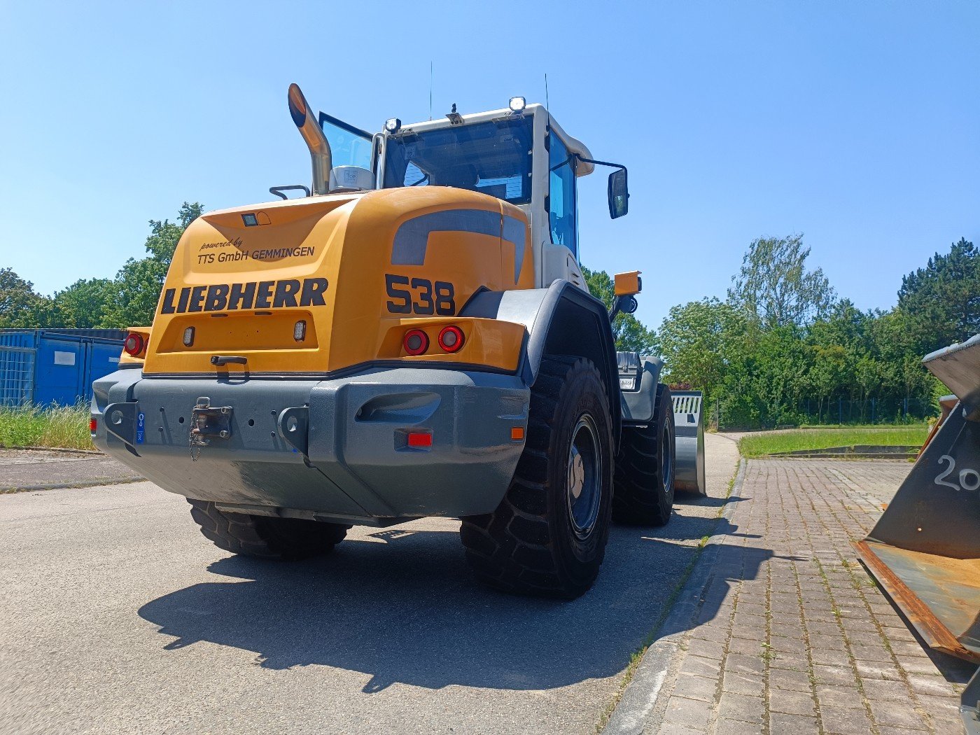 Radlader Türe ait Liebherr L 538, Gebrauchtmaschine içinde Nürnberg (resim 2)